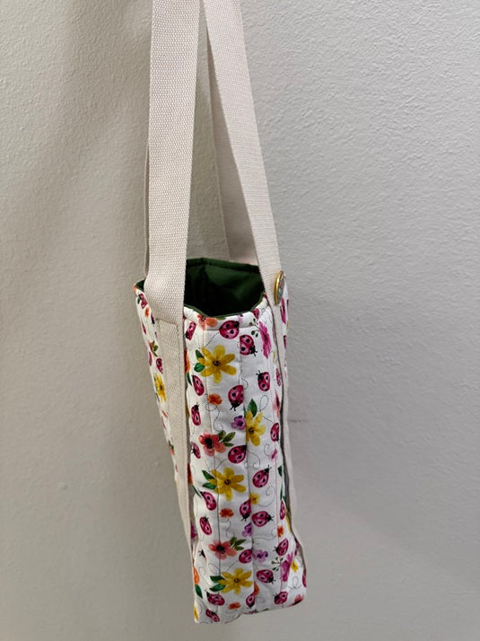 Ladybug Garden Quilted Tote - My First Collection - Medium
