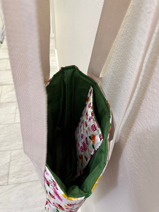 Ladybug Garden Quilted Tote - My First Collection - Medium