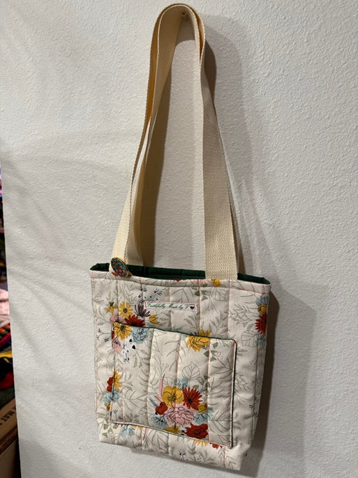 Meadow Flowers Quilted Tote - My First Collection - Small