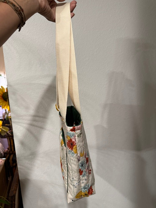 Meadow Flowers Quilted Tote - My First Collection - Small